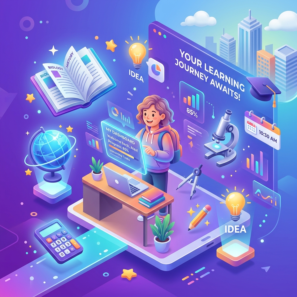 Student Learning Illustration